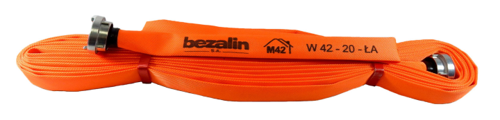 Wąż tłoczny W 42-30-ŁA/LUM/PU M42 LUMI do mieszkaniówki ORANŻ lub ŻÓŁTY