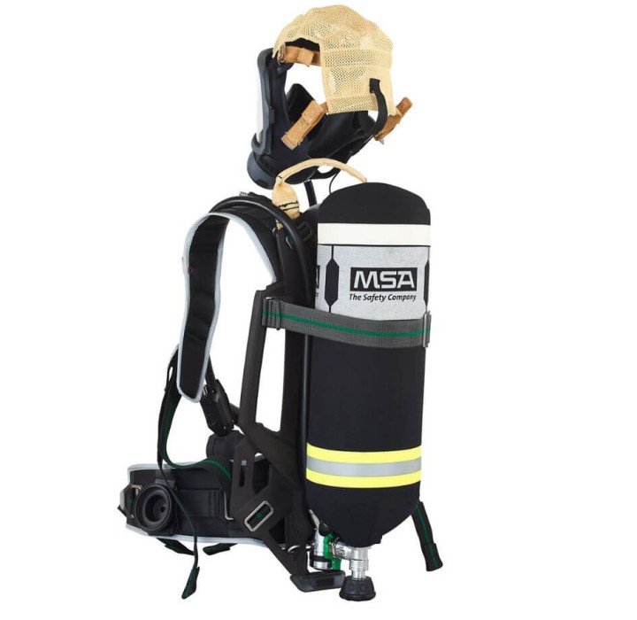 Aparat oddechowy powietrzny MSA M1 SL G1 - M1 SL + pneumatyka SingleLine + maska G1 + butla kompoz. 6,8 l/ 300 bar