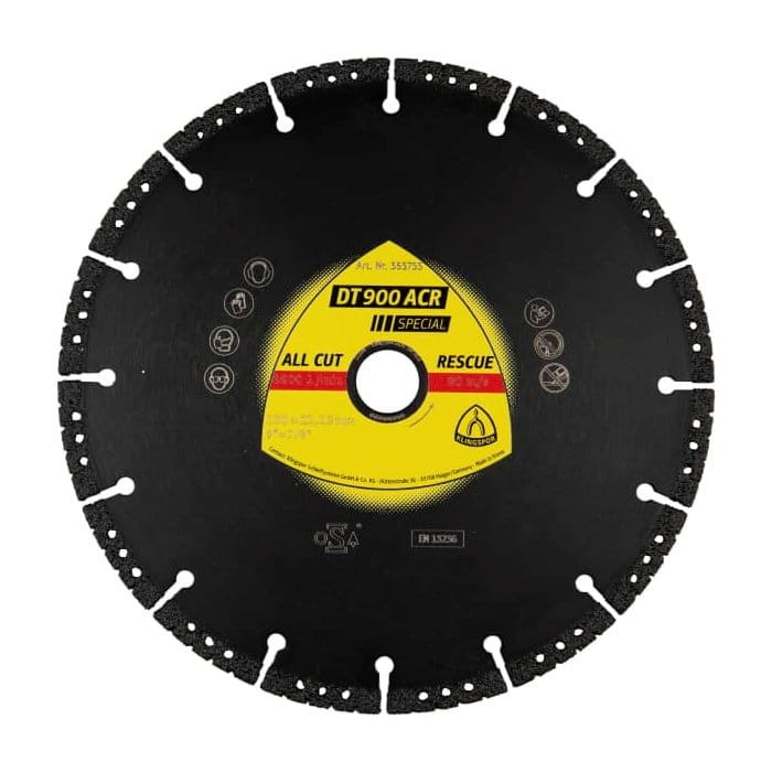 Tarcza diamentowa do ratownictwa DT 900 ACR Special 12 cali 300 mm