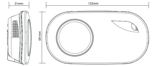 Czujnik tlenku węgla (czadu) FIREANGEL FA3328-INT, 10 lat, technologia NFC