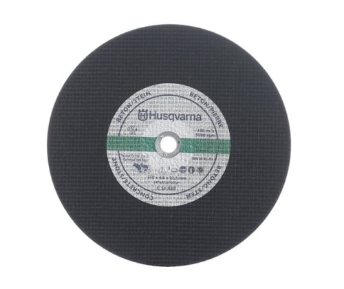 Tarcza korund 12" (300mm) do stali do urządzeń Husqvarna 504 00 04-01 (wymaga tulejki)