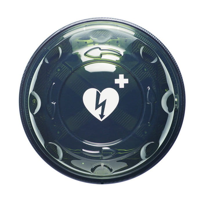 Kapsuła wewnętrzna dla AED - Rotaid Transparent Green + alarm