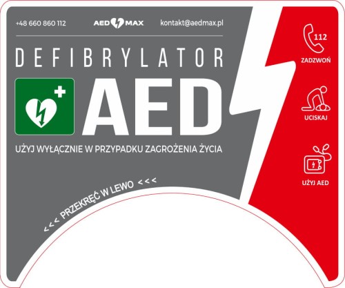 Kapsuła zewnętrzna dla AED - Rotaid Transparent Green