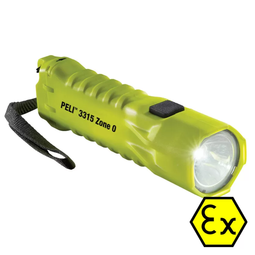 Latarka Peli 3315 LED Z0 ATEx do hełmów