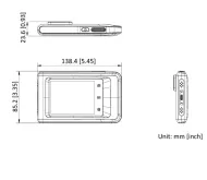 Kamera termowizyjna HIKMICRO Pocket 2 wymiary