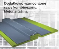 IZOC-3 Ultra+, Indywidualny Zestaw Ochrony Chemicznej, kombinezon do zwalczania Barszczu Sosnowskiego szwy