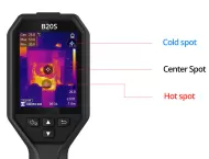 Kamera termowizyjna HIKMICRO B20S śledzenie punktów